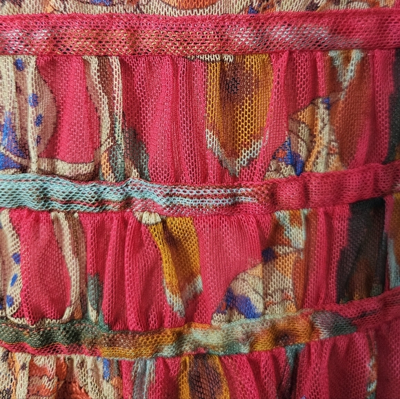 Johnny Was NWT Peasant Ruffle Blouse - Picture 4 of 11